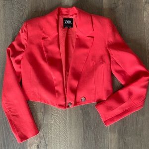 Zara Cropped Blazer